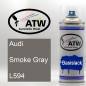 Preview: Audi, Smoke Gray, L594: 400ml Sprühdose, von ATW Autoteile West.